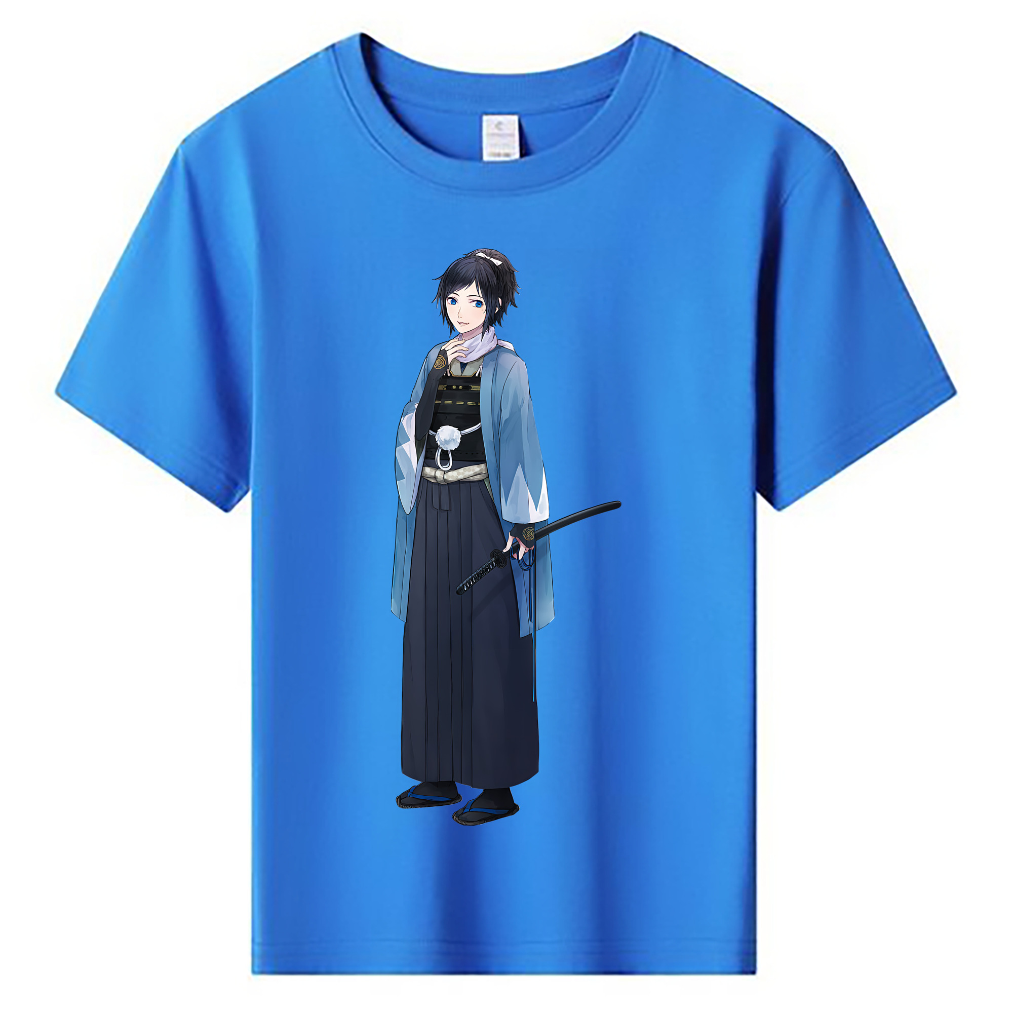 （画像用） 刀剣乱舞 Touken Ranbu 綿100％キッズTシャツ（フロントプリント）